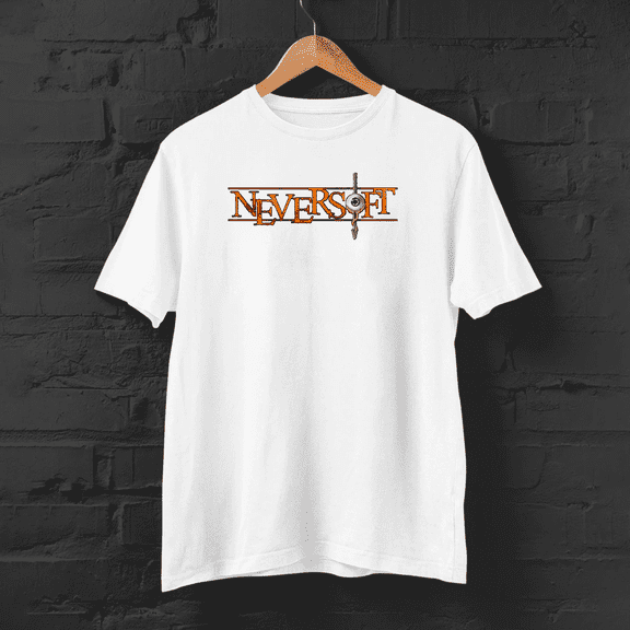 Neversoft logo game Active T-Shirt Logo T-Shirt Funny Size S to 5XL