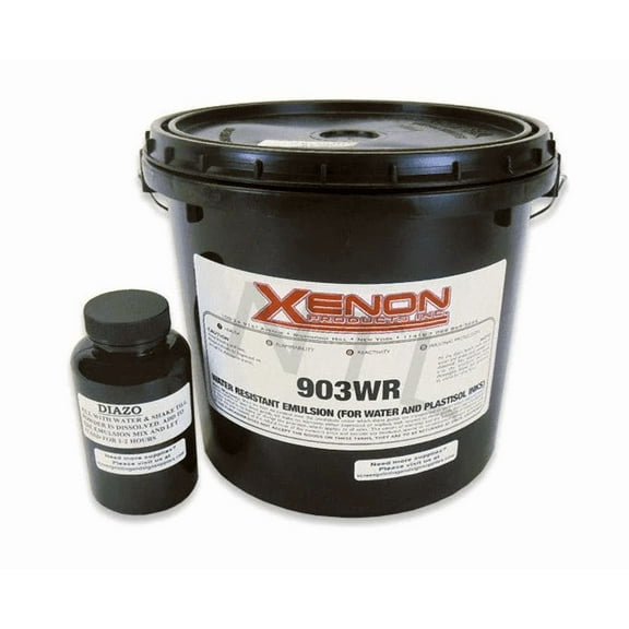 Nevertheless Xenon 903WR - Diazo Emulsion - for plastisol and waterbased ink - for screen printing (Gallon)