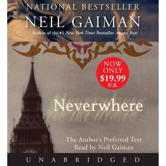 Pre-Owned Neverwhere Low Price CD (Audiobook 9780062314314) by Neil Gaiman