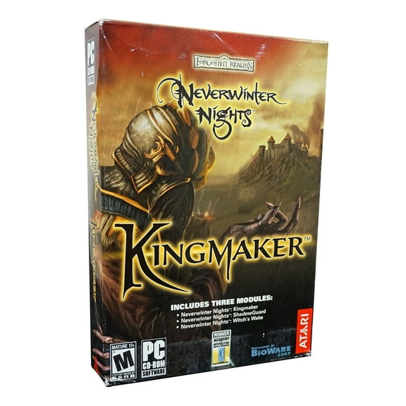 Neverwinter Nights: Kingmaker Expansion Set - Set of 3 Modules - Kingmaker + Shadow Guard + Witch's Wake
