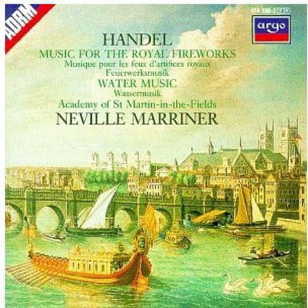 Neville Marriner - Fireworks & Water Music - Music & Performance - CD