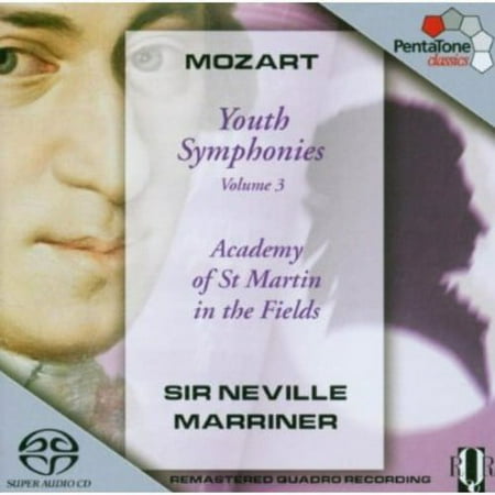 Neville Marriner - Youth Symphonies 3 - Music & Performance - SACD