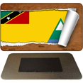 thumbnail image 1 of Nevis Flag Scroll Novelty Metal Magnet M-9250 3.5" x 2" Magnet (M), 1 of 1