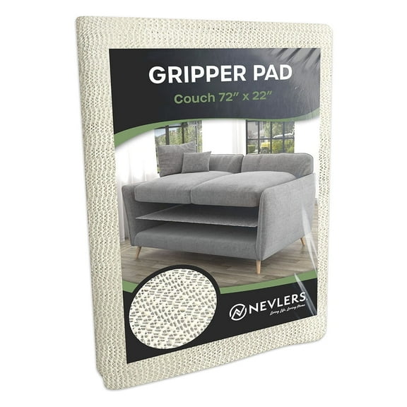 Nevlers Anti Slip Cushion Gripper for Couch Cushions | 22" x 72" | Prevent Cushions from Shifting Out of Place