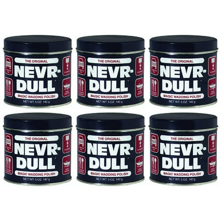 Nevr-Dull George Basch Co. The Original Never Magic Wadding Polish -lot of Six — Residential Use, Standard Application