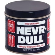 Nevr-Dull L 5 oz Original Magic Wadding Metal Polish & Cleaner - Quantity of 3   Household & Commercial Use, Effective Formula