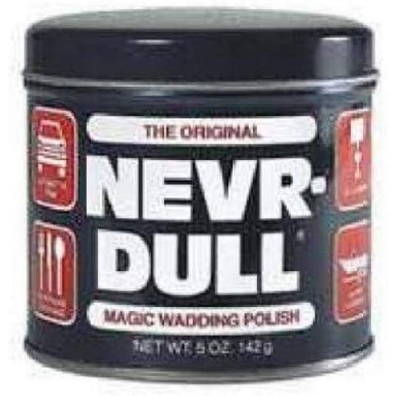 Nevr-Dull Magic Wadding Polish - Cleans and Polishes All Metals - 5 oz