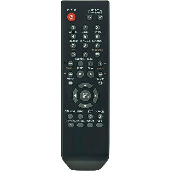 New 00084Q AK59-00084Q Replaced Remote Control Fit for Samsung DVD Player DVD1080P9 DVD-1080P9 DVD1080AV DVD1080PR DVD-1080PR DVD-1080 DVD-1080AV