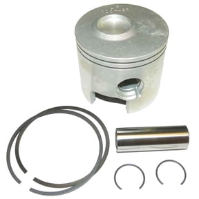 Port Side .015 Over Piston Kit with Rings Compatible with 2000-2012 Mercury Mariner OptiMax V6 3.0L DFI 200HP-300HP Outboard Motor 3.640 Bore 700-859562A5 326764