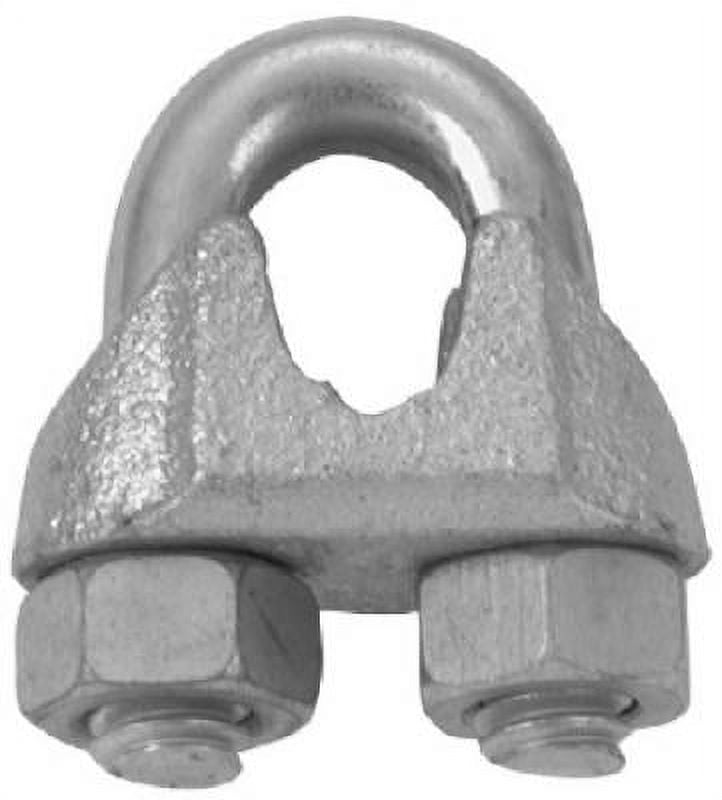 New 1/16" Wire Rope Clip Galvanized Finish Malleable Iron