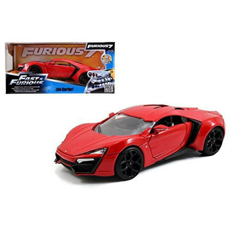 New 1:24 Fast and Furious 7 LYKAN HYPERSPORT Diecast Model