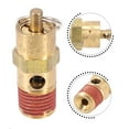 New 1/4\" Npt 125 Psi Air Compressor Safety Relief Pressure Valve, Tank