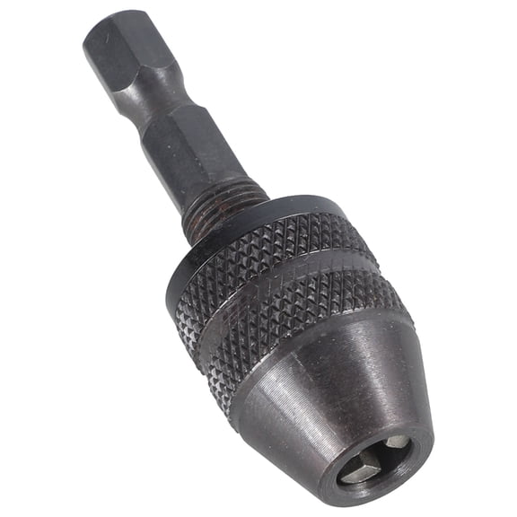 New 1/4 In Hex Shank Keyless Electric Drill Chuck Conversion Clamp 0.3-3mm