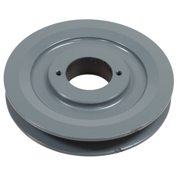 Tapered Lock Cast Iron Pulley Compatible with Scag SCR48-25CH SCR48-27KA SCR52-25CH SCR52-27KA Cougar 48 52 In Walk Behind 5 3/4 In OD 1/2 5/8 Belt New Replaces 482744