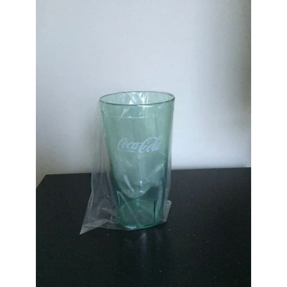 New (1) Coke Coca Cola Restaurant Green Plastic Tumblers Cups 20 Oz Carlisle