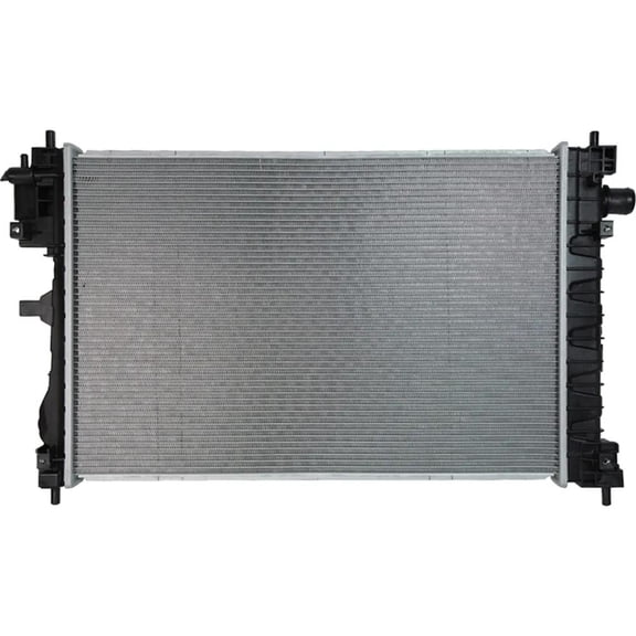 New 1-Row Core Radiator Compatible With Chevrolet Spark Activ 4 Cyl 1.4L Spark LS 4 Cyl 1.4L Spark LT 4 Cyl 1.4L 2016-2022 By 13590 CU13590 DP13590 2481328 RA13590C 42349017