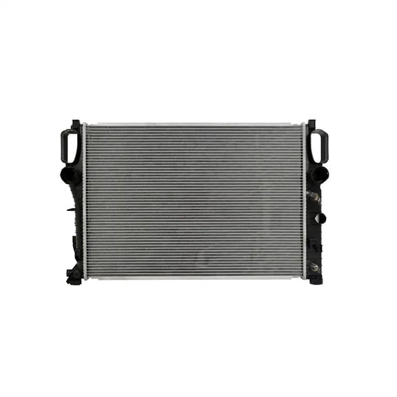 New 1-Row Core Radiator Compatible With Mercedes Benz E320 Base 6 Cyl 3.2L E350 4Matic 6 Cyl 3.5L E350 Base 6 Cyl 3.5L E320 4Matic 6 Cyl 3.2L 2003-2009 By MB3010155 211 500 01 02