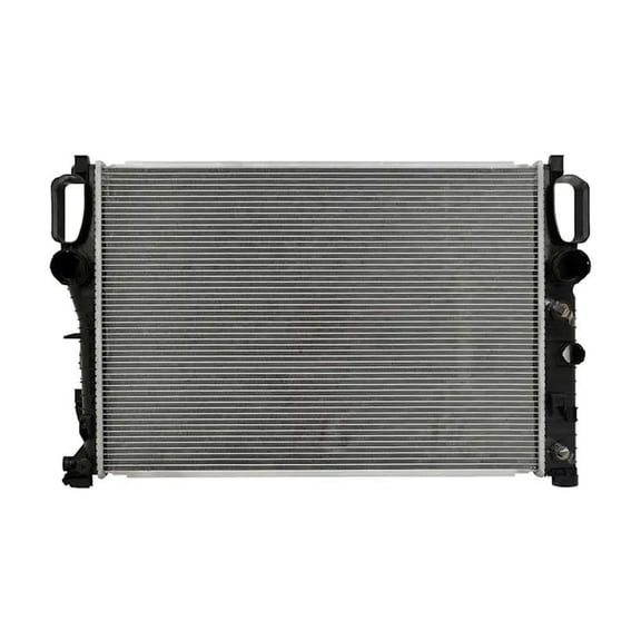 1-Row Radiator Compatible with 2003-2009 Mercedes-Benz E350 Base 3.5L (08-09) 4Matic 3.5L (06-07) (08-09) E320 Base 3.2L (03-05) 4Matic 3.2L (03-05) CDI (05-06) Direct Fit DPI# 2868