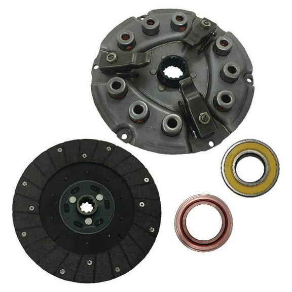 OEM Grade 10 1/2" Clutch Kit Compatible with Case IH International Harvester 300 330 340 350 460 544 606 2504 2544 3616 Farmall Tractor 16 Spline Single 360488R91 360488R92 APPLICATIONS