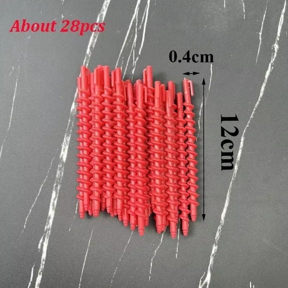 New 10-28pcs Spiral Plastic Perm Stick Women Magic Curly Hair Roller Cold Perm Bar Hair Curler Barber Professional Hairdressing