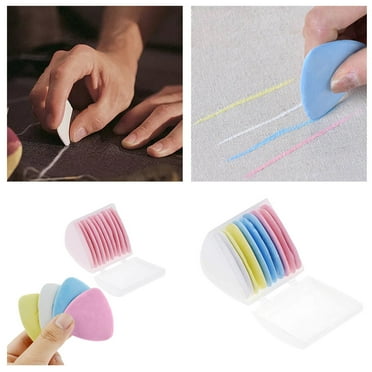 New 10 Tailors Chalk Fabric Chalk Pencil DIY Sewing Tools Easy Cleaning Sewing Chalk Markers Colorful Chalks For Tracing Crafting Canvas Bags