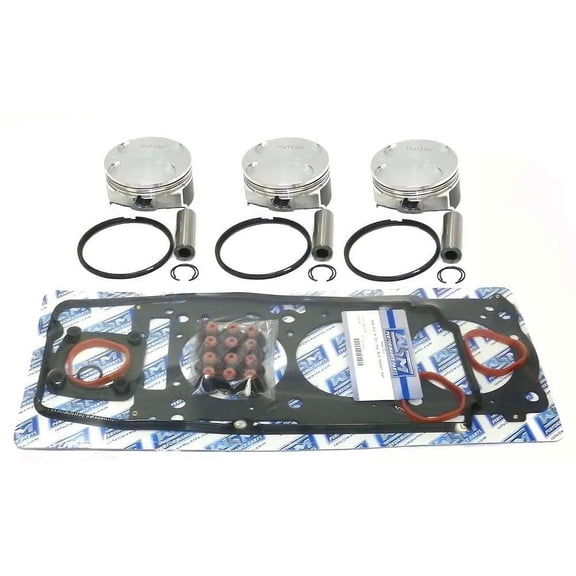 OEM Grade Rebuild Kit Compatible with 2002-2020 Sea-Doo GTI GTX Challenger Speedster Rotax 4-TEC 1503 1493cc GTI LTD GTX STD 3-Cyl 420890082 Platinum Top End 1mm Over 100.96mm