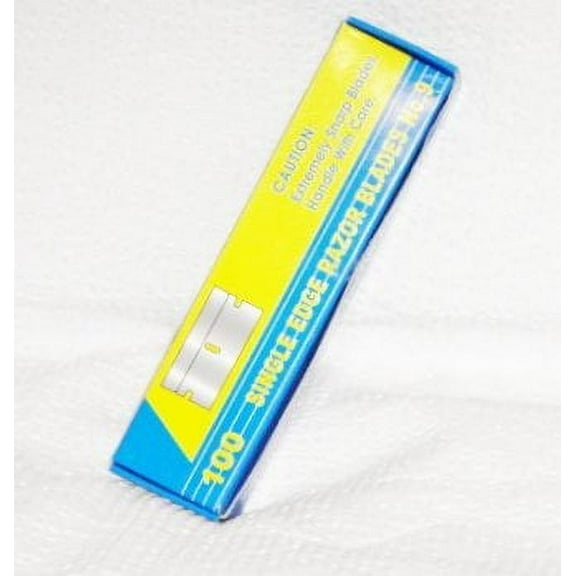 New 100 Single Edge Blade NO. 9 EXTREMELY SHARP
