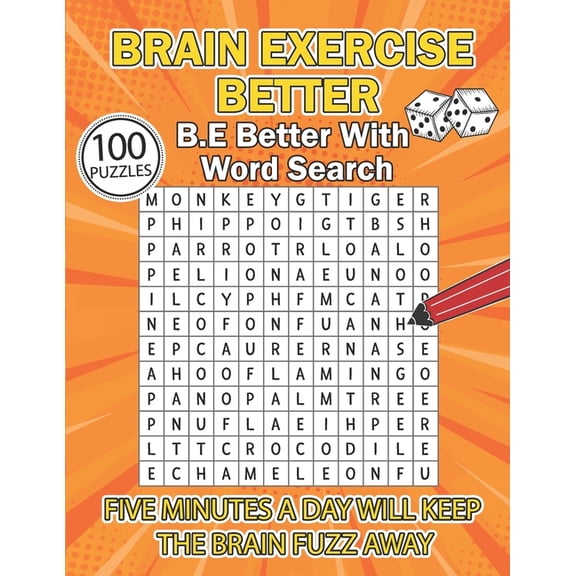 New 100 Word Search Puzzle book for Adults, Teens and Seniors: , Paperback, Large Print: Great Word find book with 100 brand new puzzles for everyone.