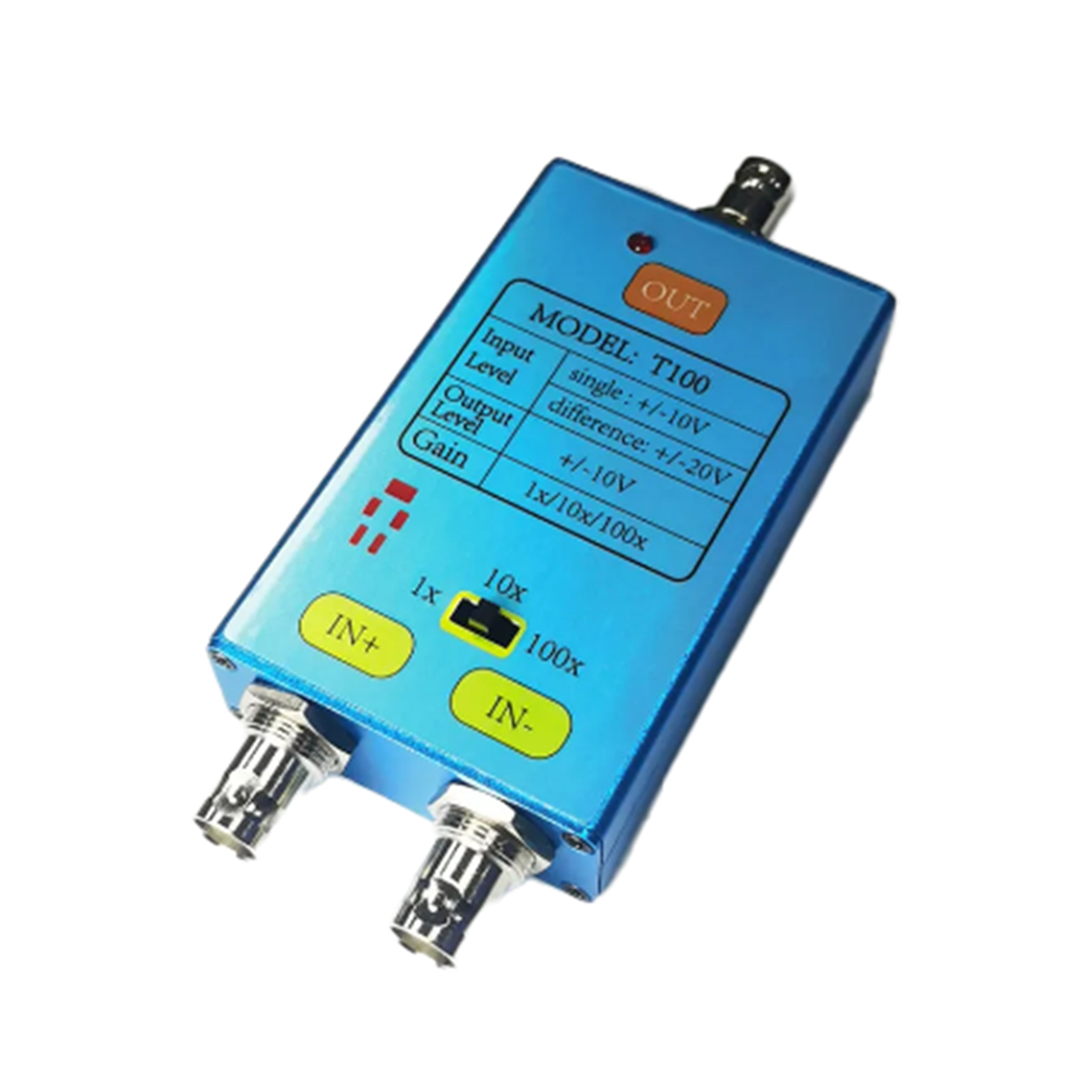 New 100MHz Bandwidth Oscilloscope Differential Probe DDS Gain Split