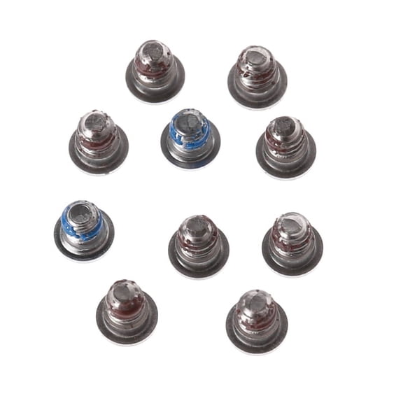 New 10PCS Laptop Bottom Screws Set For Macbook Pro Retina A1398 A1425 A1502 DIY Repair Screw Kit