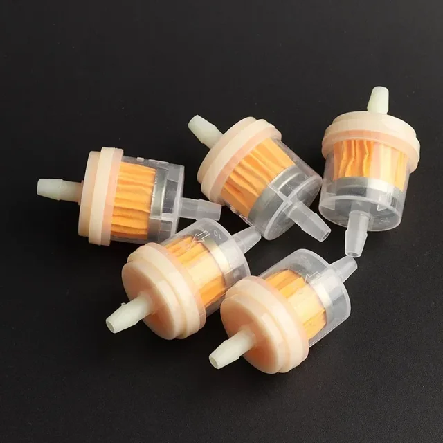 New 10Pcs Universal Motorcycle Fuel Filter Motorcycle Engine Inline