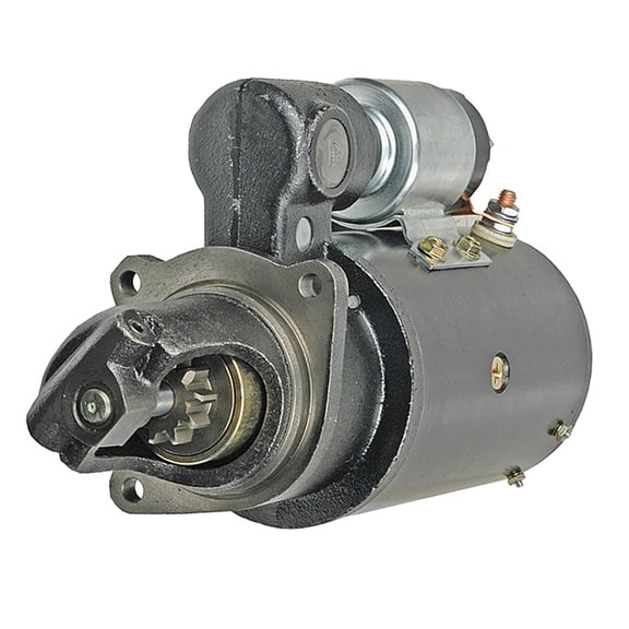 New 10T 12V Starter Motor Compatible With Case Delco IHC International Cotton Picker Tractor Farmall Model Cotton Harvester 2756D 756D 601 1967-1974 1975 1976 By Part Numbers 395758R91 104205A1