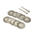 thumbnail image 1 of New 10pc Discs Fit Rotary Tool Drills Cut Off Wheel 20mm without holes, 1 of 8