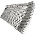 thumbnail image 1 of New 10pcs Hair Clips Stainless Steel Hairdressing Duck Bill Alligator Clips, 1 of 5