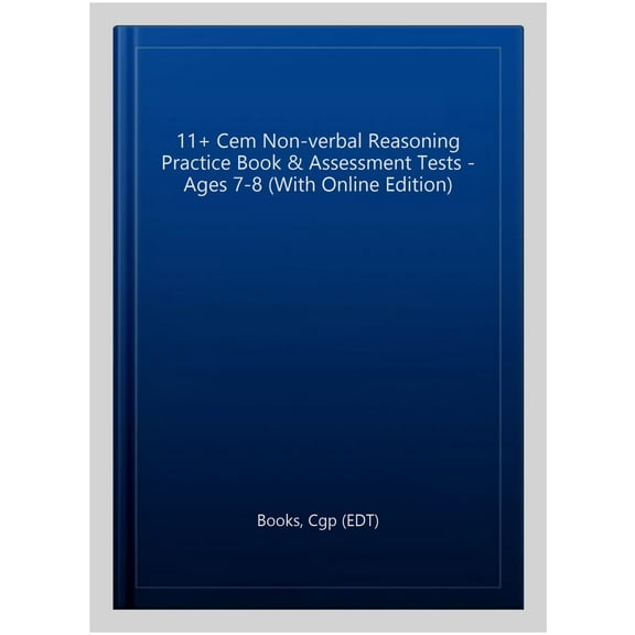 New 11+ Cem Non-Verbal Reasoning Practice Book & Assessment