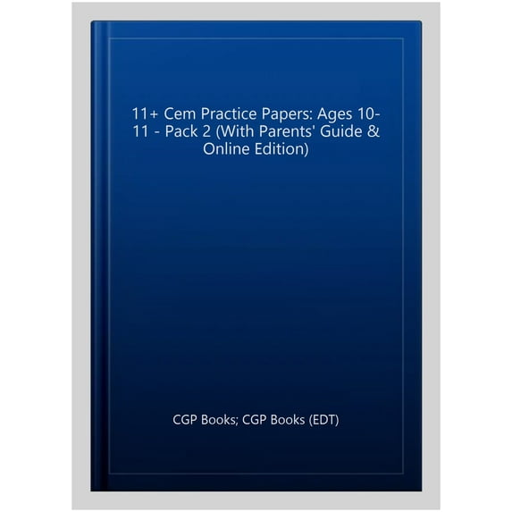 New 11+ Cem Practice Papers: Ages 10-11 - Pack 2 (With Paren
