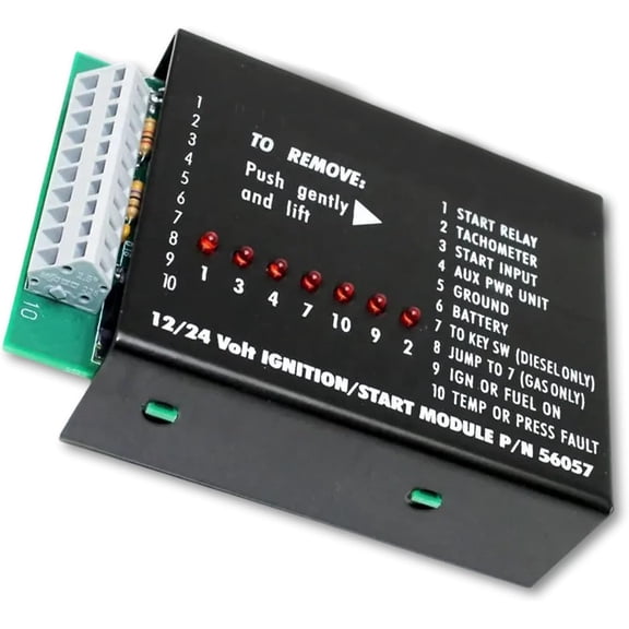 New 12/24V Accensione/Start Module 56057 56057GT Compatible with Genie S-45 S-85 S-60 Z-45/25 Z-51/30