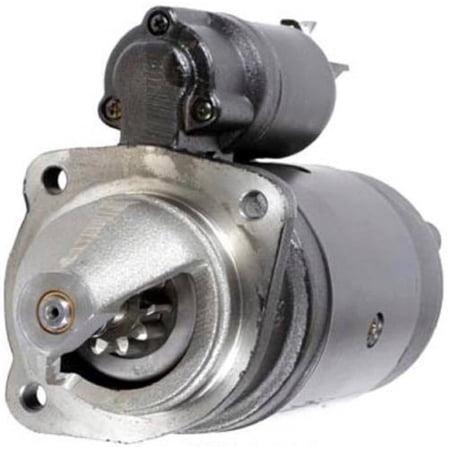 New 12 Volt 10 Tooth CW Starter Motor Fits Perkins Fermec Backhoe 750 1004.4