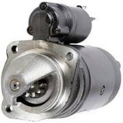 New 12 Volt 10 Tooth CW Starter Motor Fits Perkins Fermec Backhoe 750 1004.4