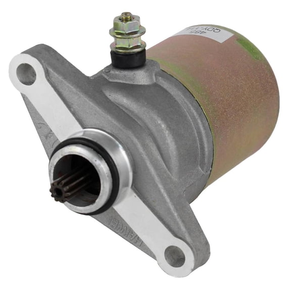 New 12 Volt 10 Tooth Counterclockwise Starter Motor Fits Qingqi 50-80Cc Engine