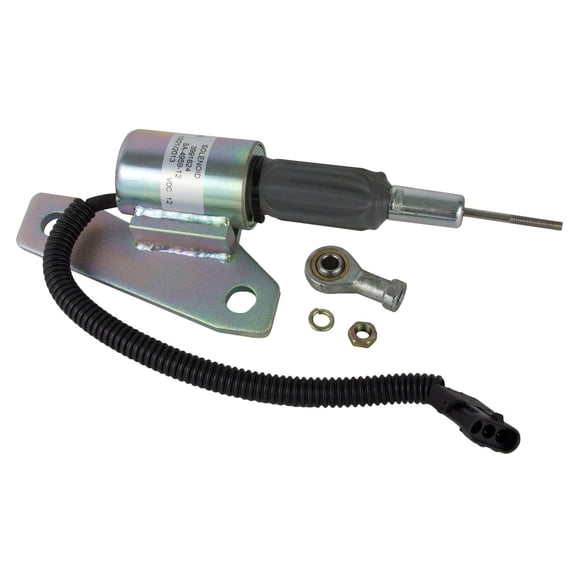 New 12 Volt 6Bt Shut Down Fits Solenoid Hyundai Cummins R225-7 R220-5 3991624