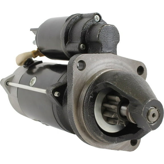 New 12V 10T Starter Motor Compatible With Caterpillar Massey Agco Antonio Case Holland Valmet Valtra Perkins Claas Agco And Various Models By Part Numbers 0001230021 3784890M1 3786094M93 3786094M94