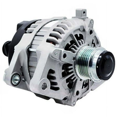 New 12V 180 Amp Alternator Compatible With Hyundai Equus 5.0L 2012-2016 by Part Number 104210-6191 1042106191 37300-3F020 373003F020