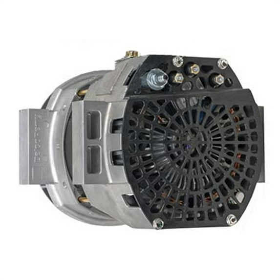New Heavy Duty 240 Amp 12V Alternator 40SI Brushless Pad Mount CW Compatible with Blue Bird School Bus International Kenworth Peterbilt Volvo VHD Western Star 8600338 BLP2332GH 8600412