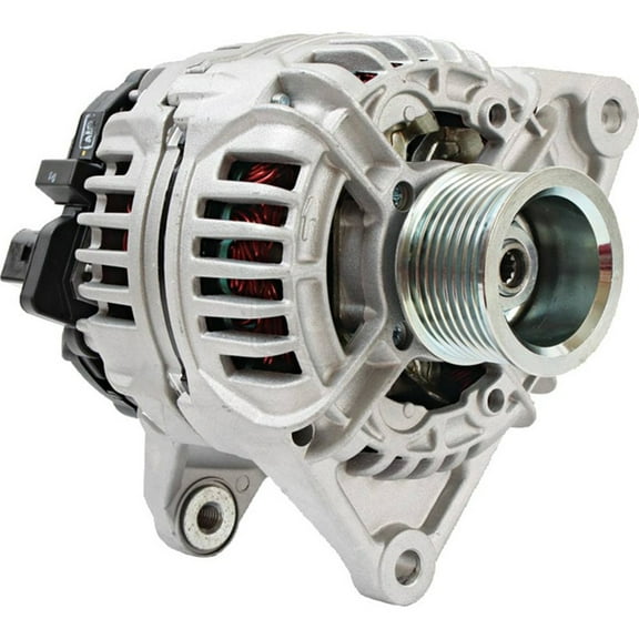 New 12V 90A Alternator Compatible With New Holland Telehandler LM5060 LM5070 2003-2015 By LRA03280 A-6616 160-32103 38522314F C8520046A 8520046A 2855975 0124325147 0-124-325-147