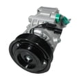 thumbnail image 1 of New 12V A/C Compressor Compatible With Hyundai Kia Sonata SE 2.4L L4 2359cc Sedan Sonata Limited 2.4L L4 2359cc Sedan Optima SX 2.4L L4 2359cc Sedan 2009-2010 By 20198 CO 10956C, 1 of 5