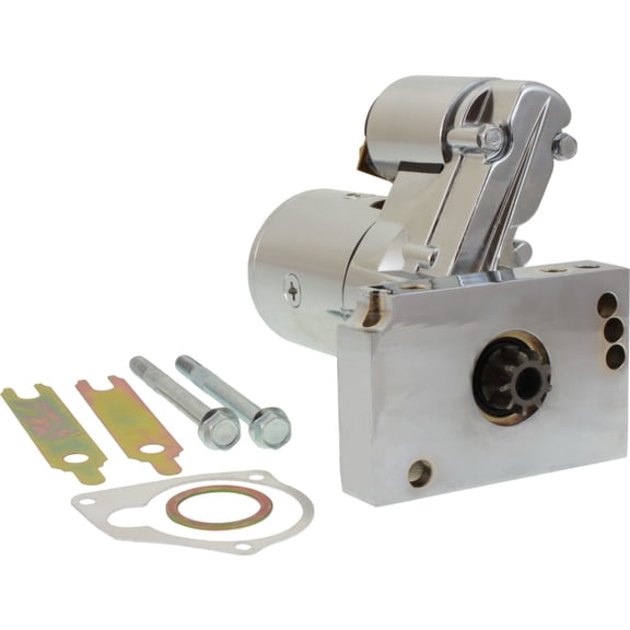 RAREELECTRICAL Starter Fits 1960-1986 Chevy C30 C40 Pickup One Ton 283 350 454 Chrome Hitachi