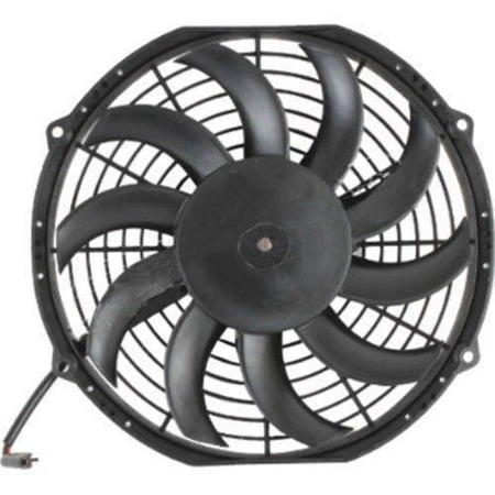 New 12V Cooling Fan Assembly Compatible With Arctic Wildcat Cat Prowler XTZ MUD PRO GT LTD H1 TRV XT EFT EFI 1000 2005-2012 2013 2014 By Part Numbers RFM0023 701019 0413123