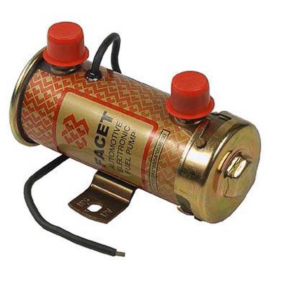 New 12V Facet Solid State Fuel Pump Is Compatible With 6.5-8Psi Carbureted Engines Facet 480532E