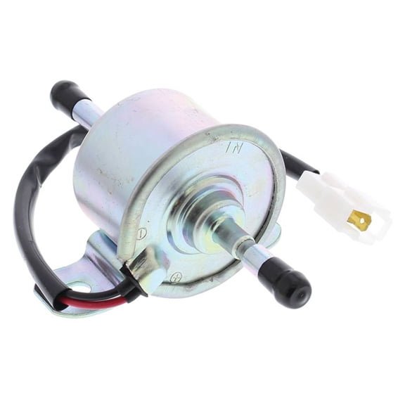 Electric Fuel Pump 12V 2 Wire Compatible with Kubota ZD18 ZD18F ZD21 ZD21F ZD221 ZD25F ZD28 ZD28F ZD321 ZD321N ZD323 ZD326P ZD326S ZD331P Mower Replaces RC601-51352 Stens 1903-3036